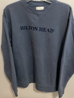 Unisex Embroidered Hilton Head Gear for Sports Sweatshirt, Large